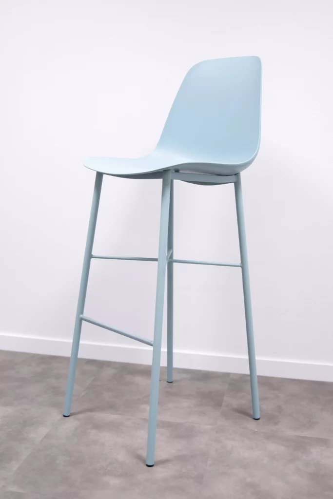 Tabouret_Dixie bleu